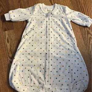 Carter's White Polka Dot Baby Sleep Sack